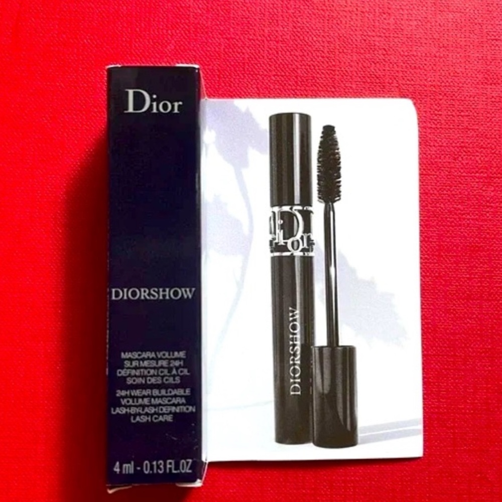 Dior Diorshow Black Mascara Travel Size 4mL NIB Volumizing & Buildable